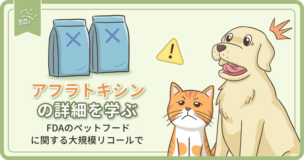 FDAのペットフードに関する大規模リコールでアフラトキシンの詳細を学ぶ